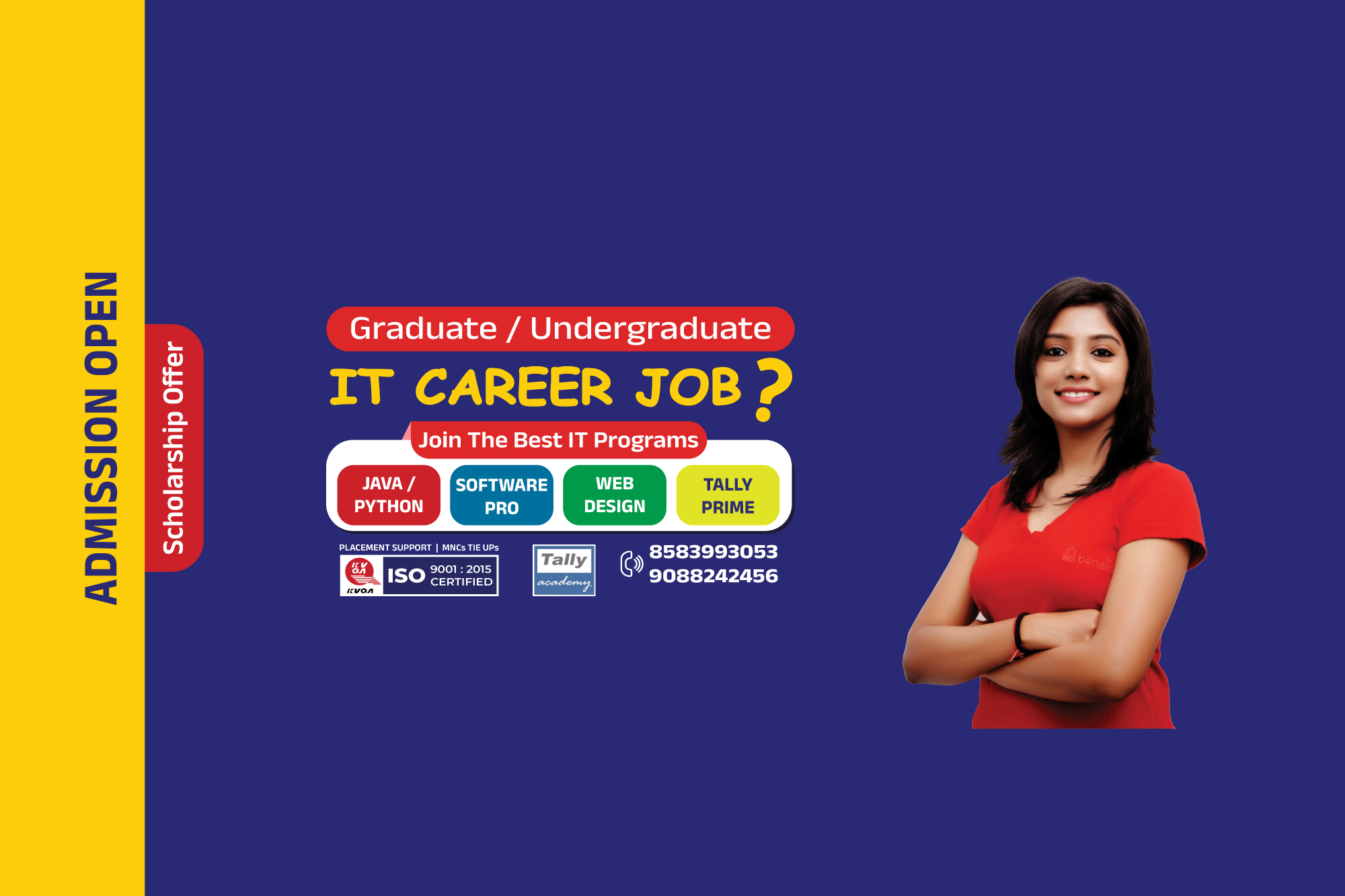 Graduate and Undergraduate need IT Career Job